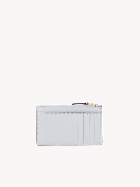 Cartera peque&ntilde;a Envelope con ranuras para tarjetas de cuero granulado