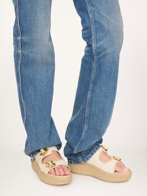 Sandalias con cu&ntilde;a Nama