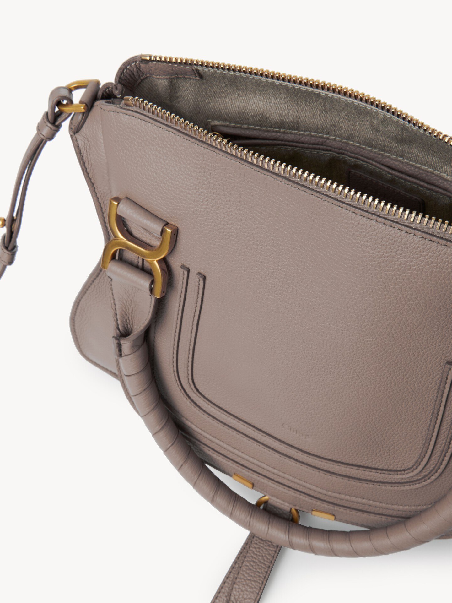 Bolso Marcie peque&ntilde;o de cuero granulado - 5