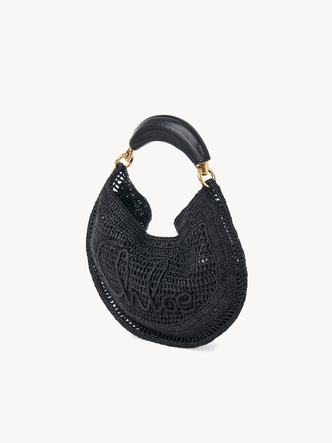 Bolso hobo Summer Banana de rafia