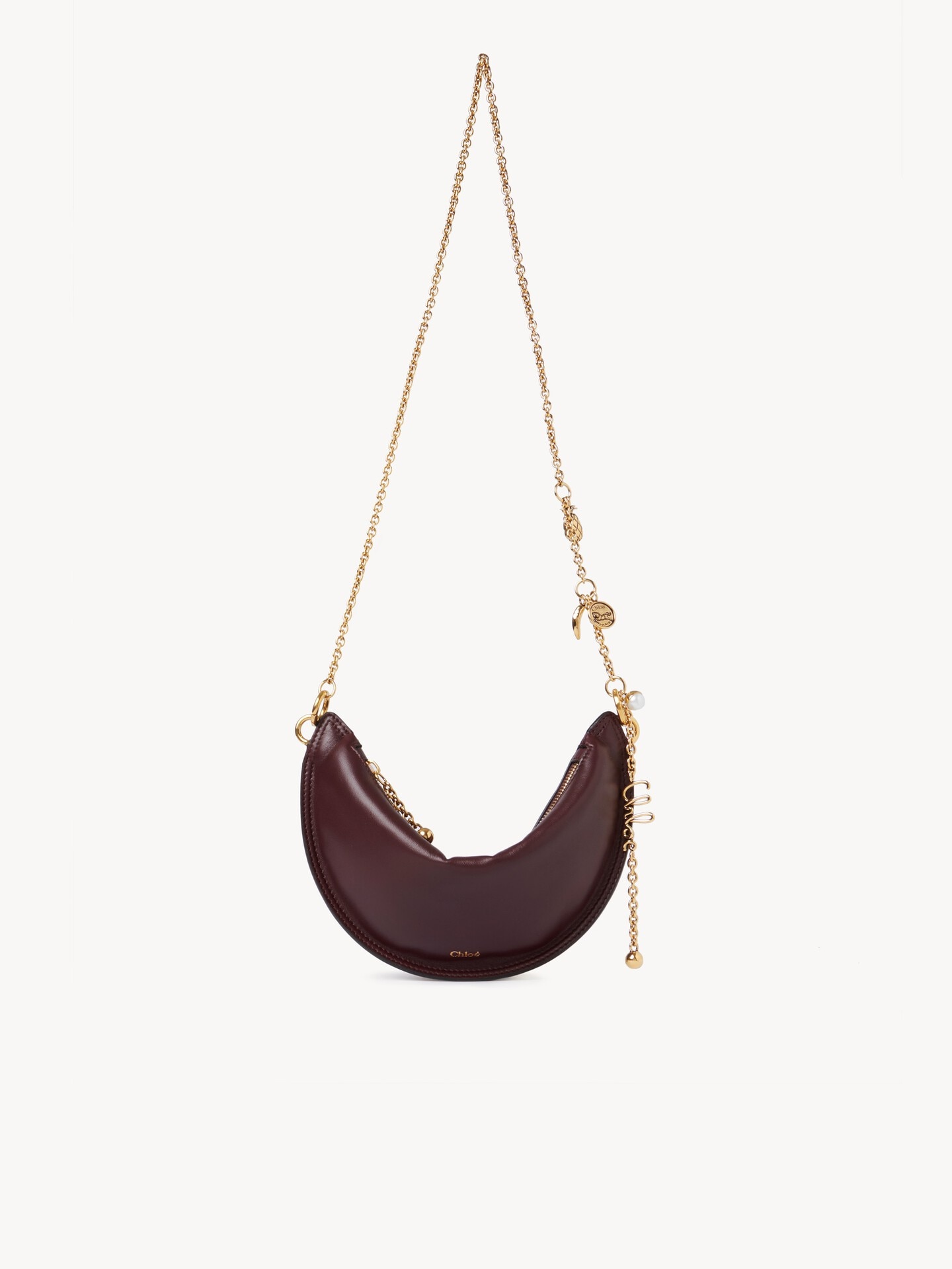 Mini Chloé Icons shoulder bag in soft leather - 1