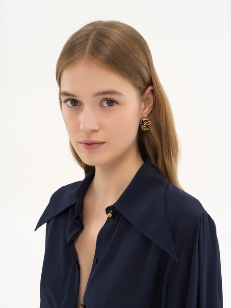 Pendientes de aro Chlo&eacute; Iconic
