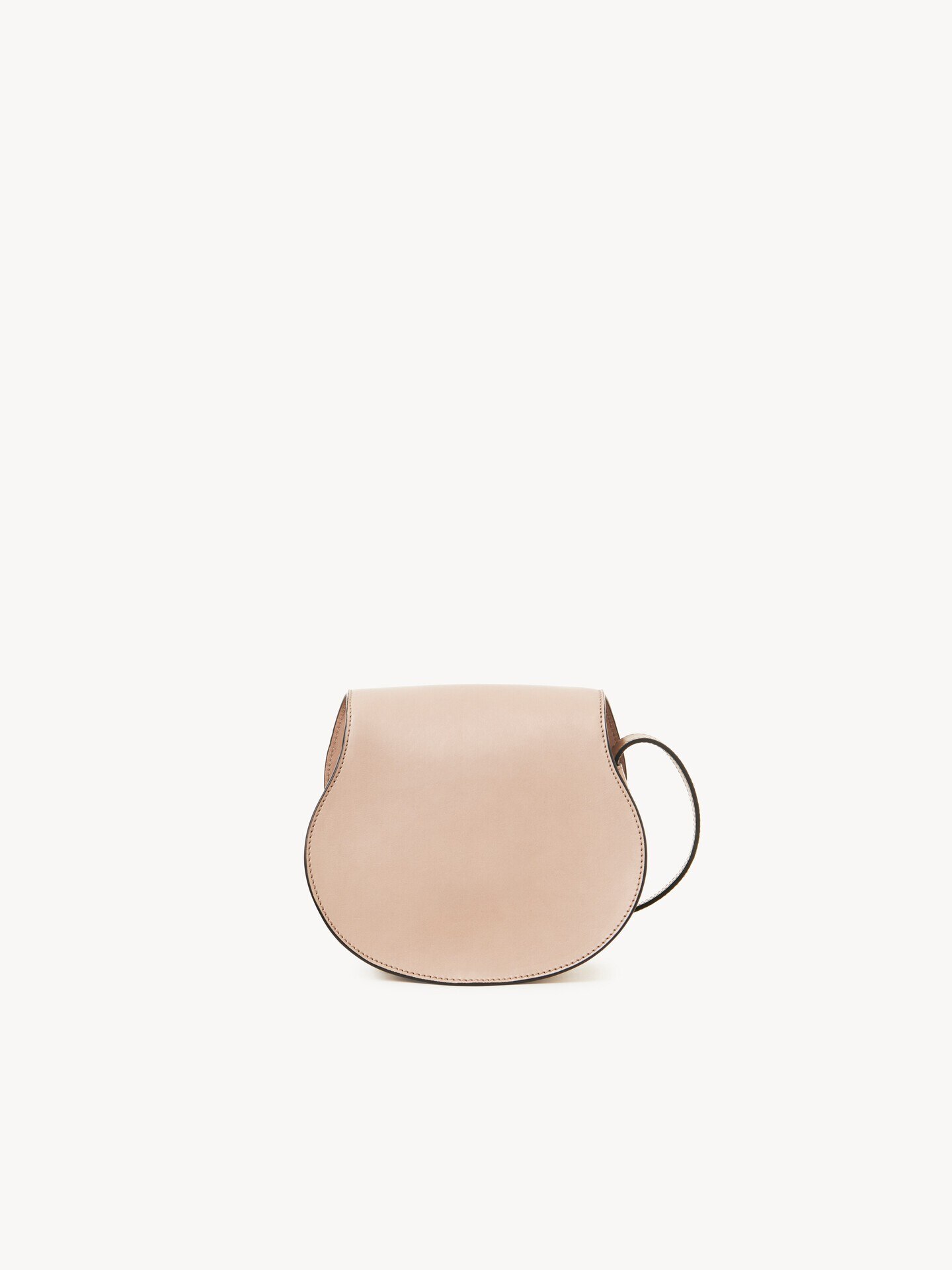 Bolso saddle peque&ntilde;o Marcie de cuero brillante - 5