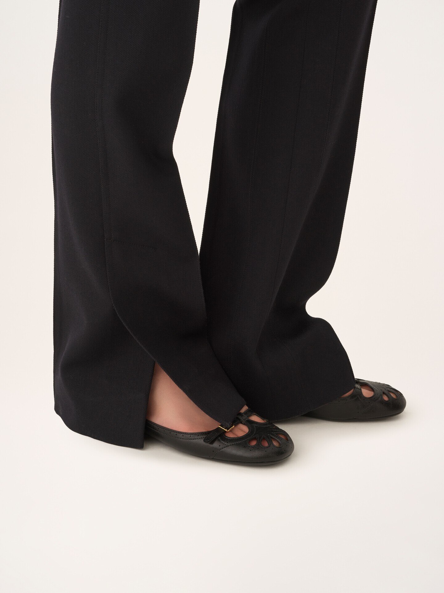 Tailored pants in soft cavalry cotton - 5