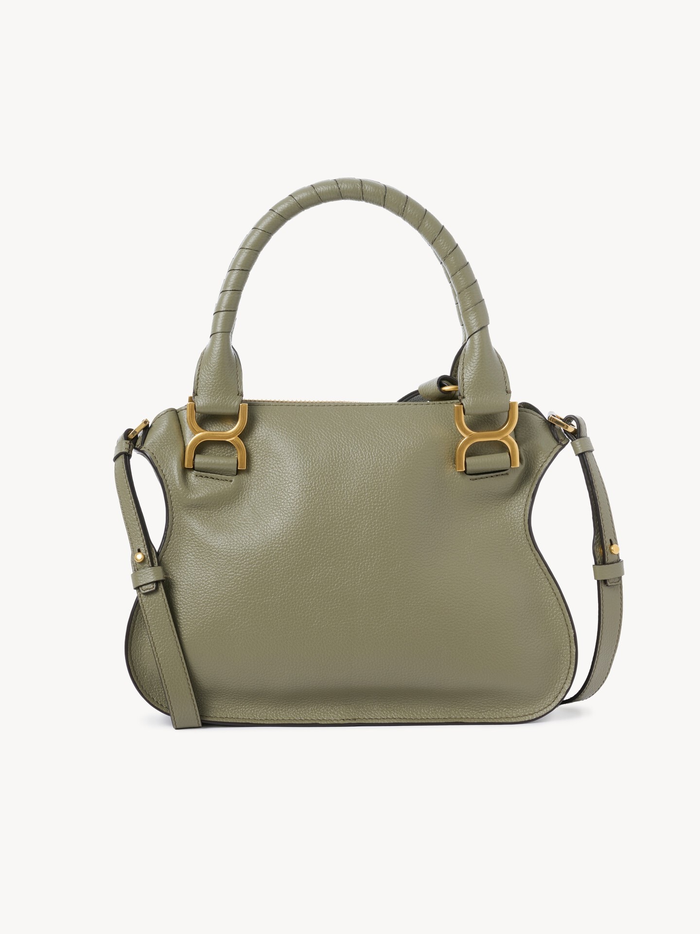Small Marcie bag in grained leather - 5