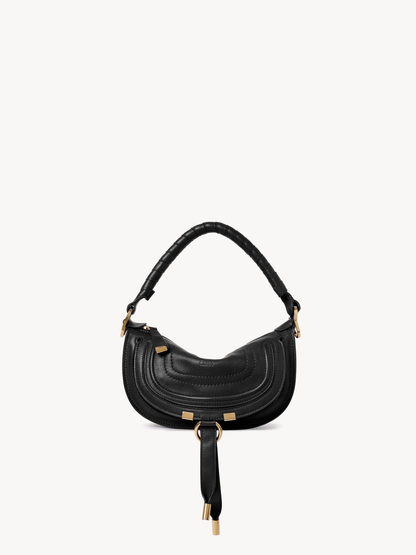 Minibolso de hombro Marcie de cuero suave - 2