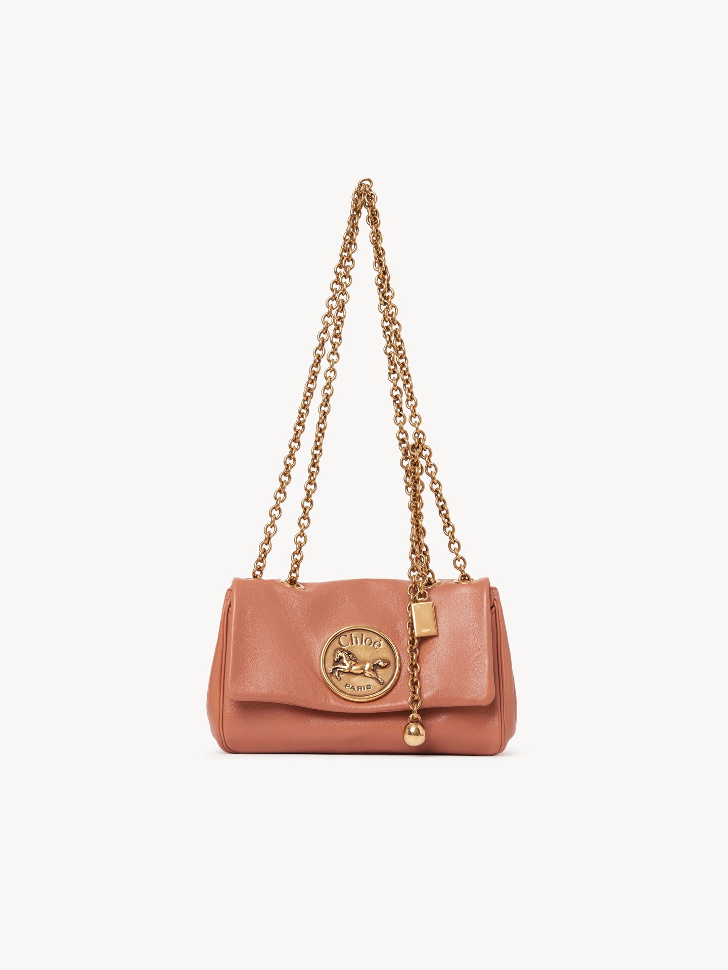 Small Chloé Heritage shoulder bag in grained leather - 2