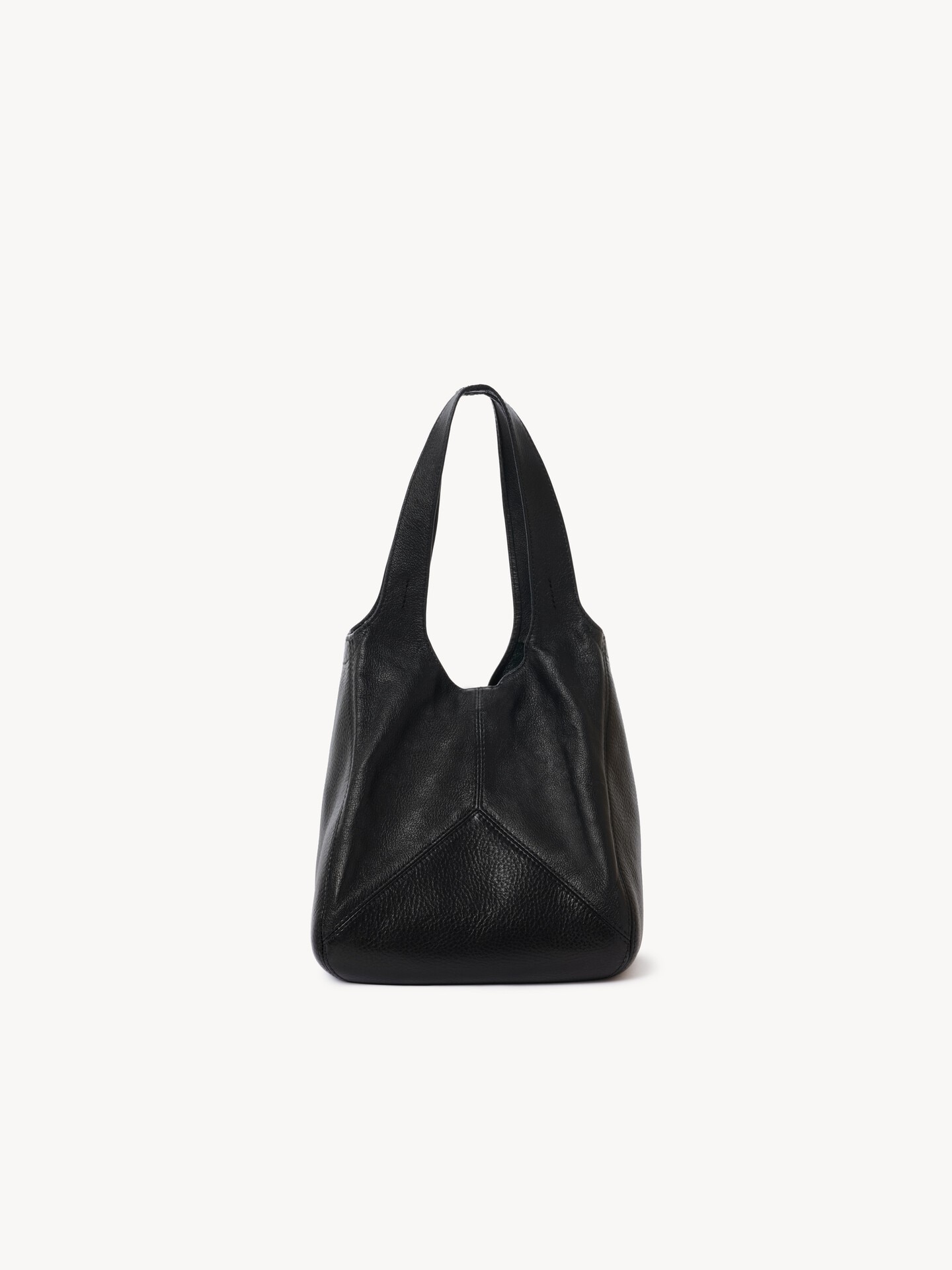 Small Chloé balloon bag in grained leather - 5