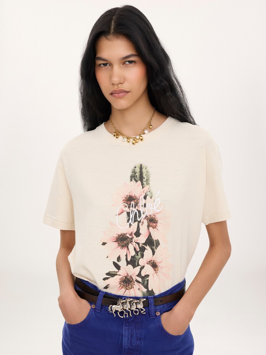 Generous logo T-shirt in cotton jersey - 4