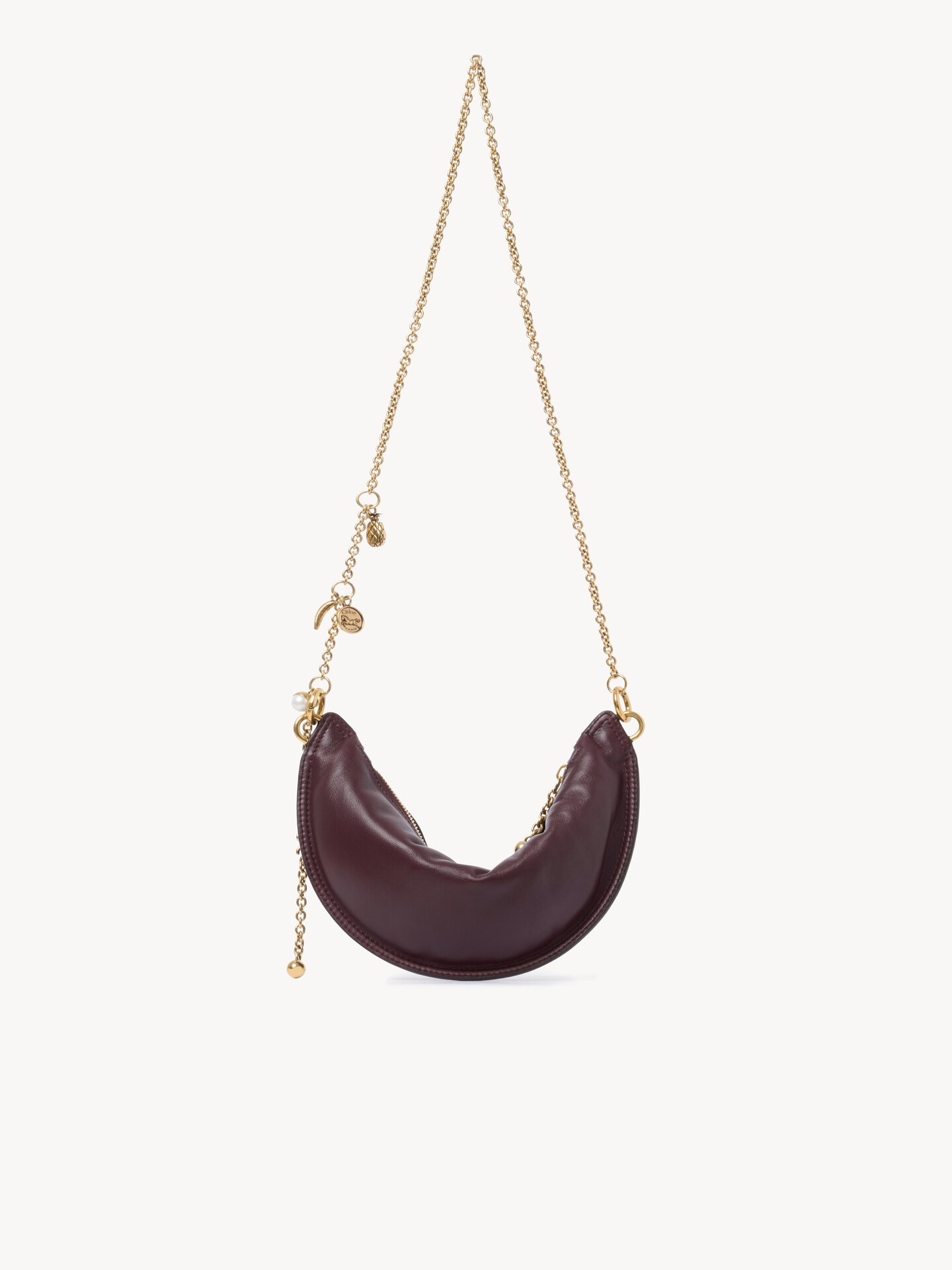 Mini Chloé Icons shoulder bag in soft leather - 5