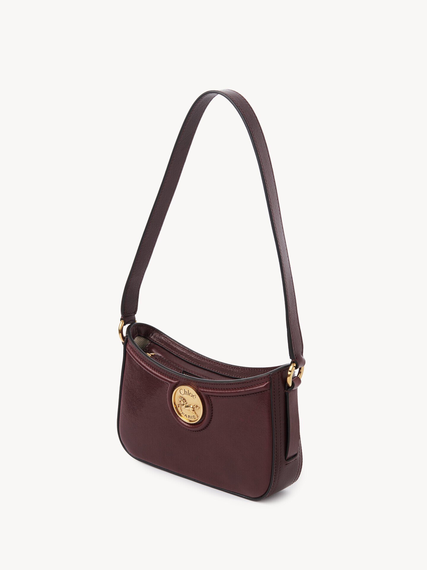 Horse Medal shoulder bag in grained leather - 4