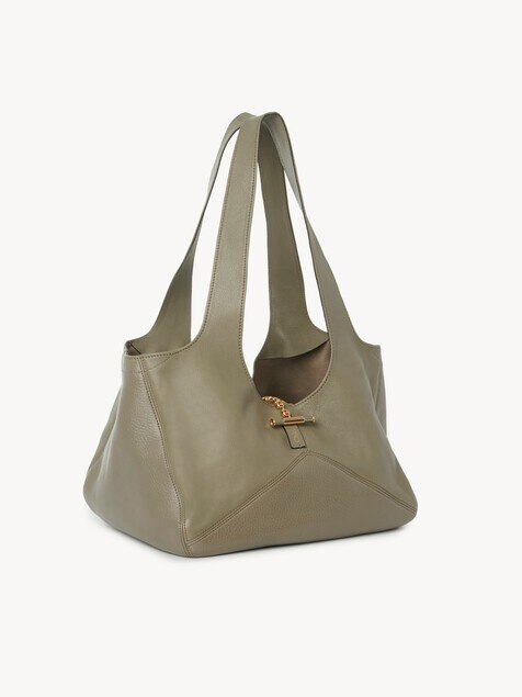 Bolso tote Chlo&eacute; Balloon East-West de cuero granulado