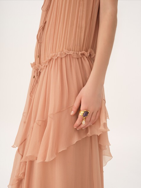 The Chlo&eacute; Flower Soul ring