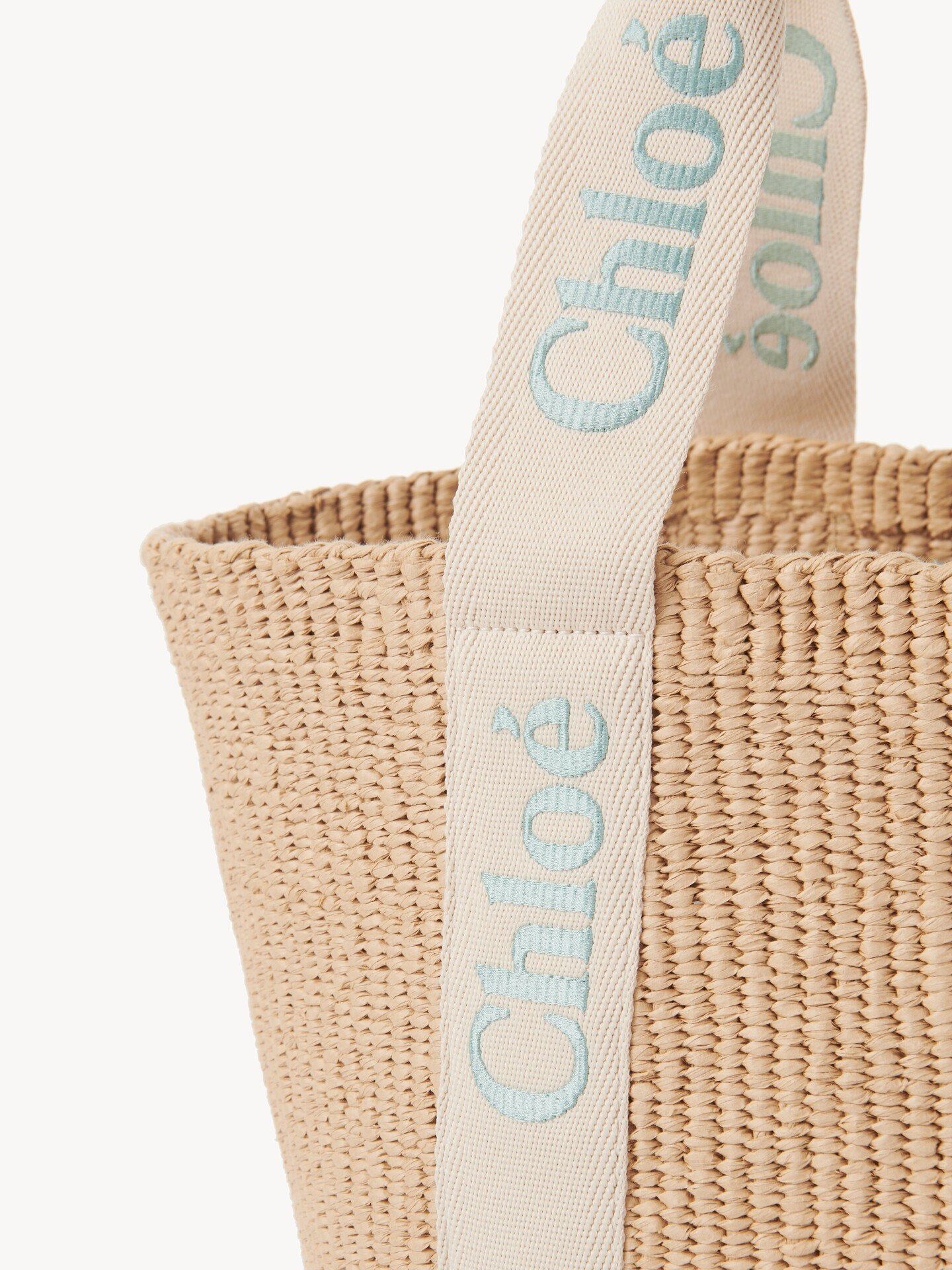 Large Woody basket in natural fibres - 9