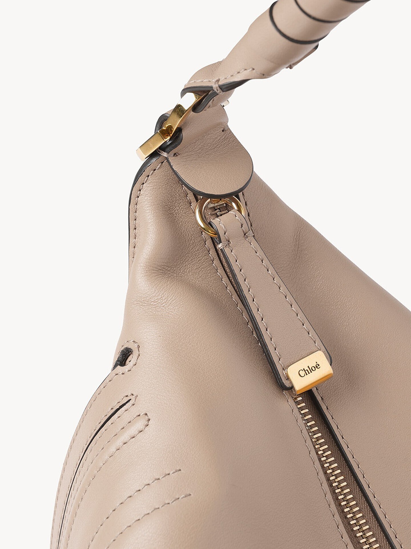 Bolso de hombro Marcie peque&ntilde;o de cuero suave - 8