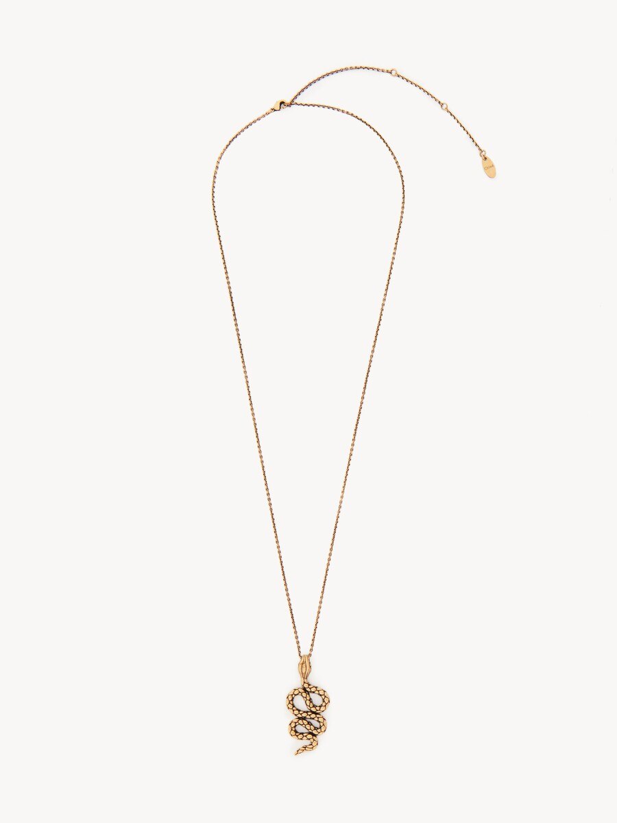 The Chlo&eacute; Snake pendant necklace - 2