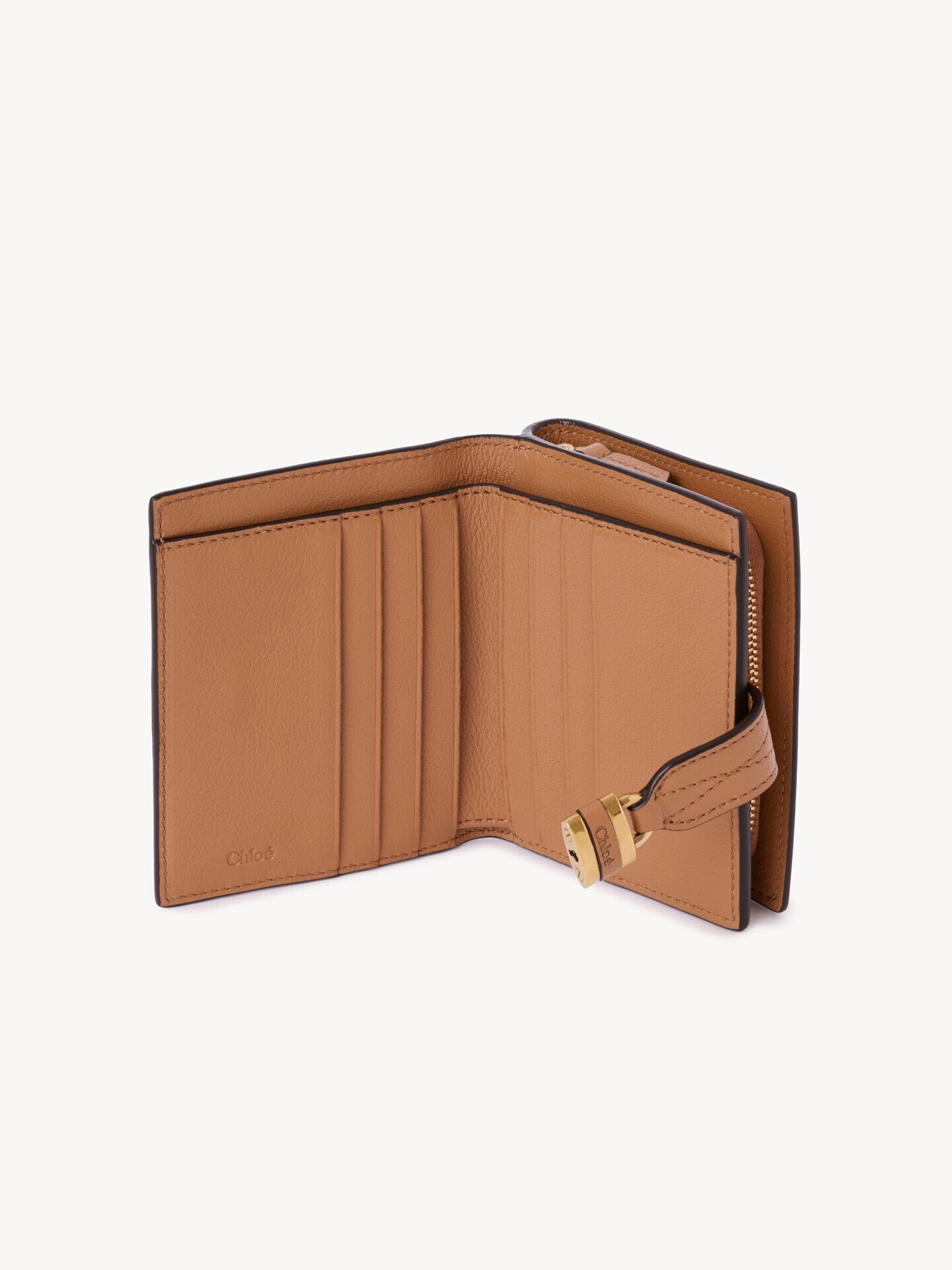 Cartera cuadrada Paddington de cuero granulado - 5