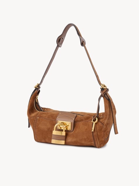 Paddington crossbody bag in suede leather