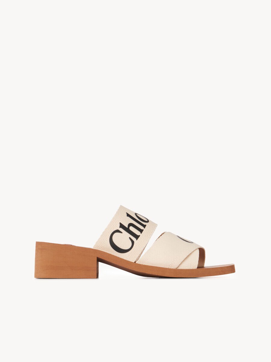 Woody heeled mule - 2