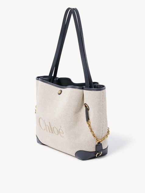 Chlo&eacute; Clover double carry bag in canvas