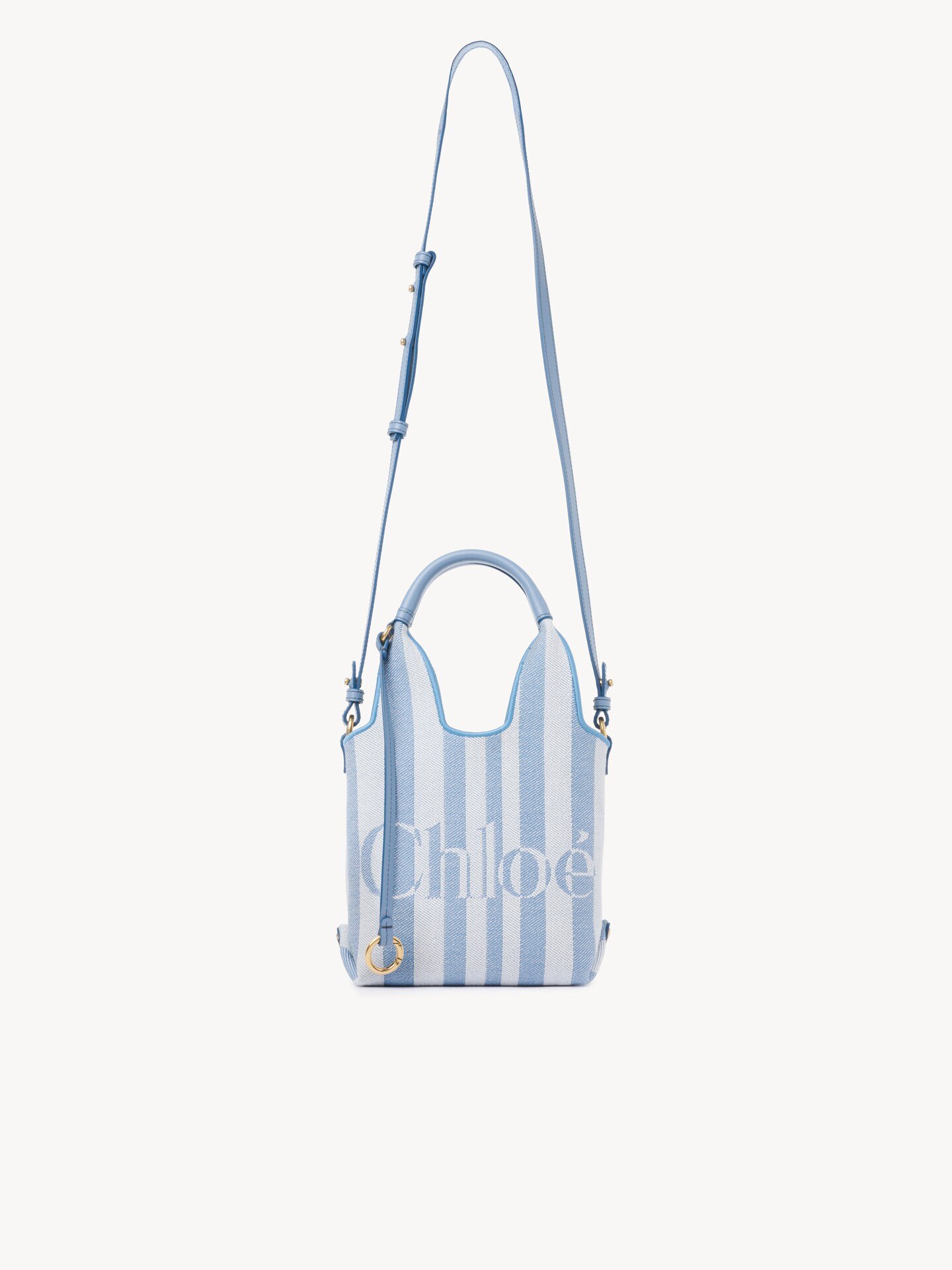 Minibolso tote Chlo&eacute; Stripy de jacquard - 2