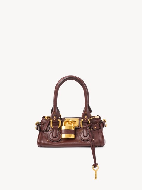 Small Paddington bag in grained leather