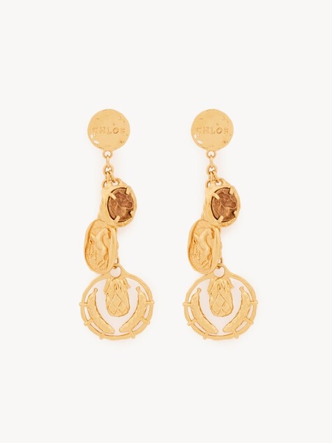 The Chloé Medals earrings