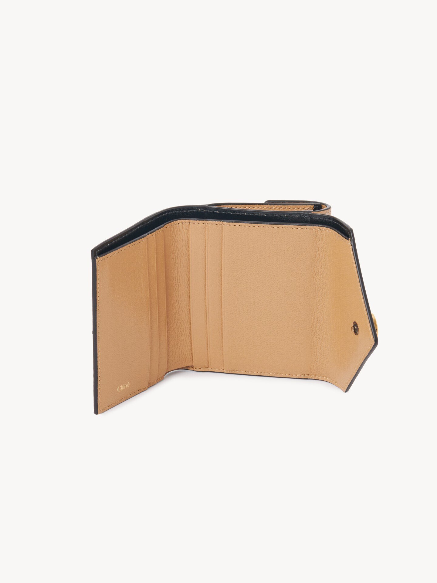 Small Envelope tri-fold in grained leather - 5