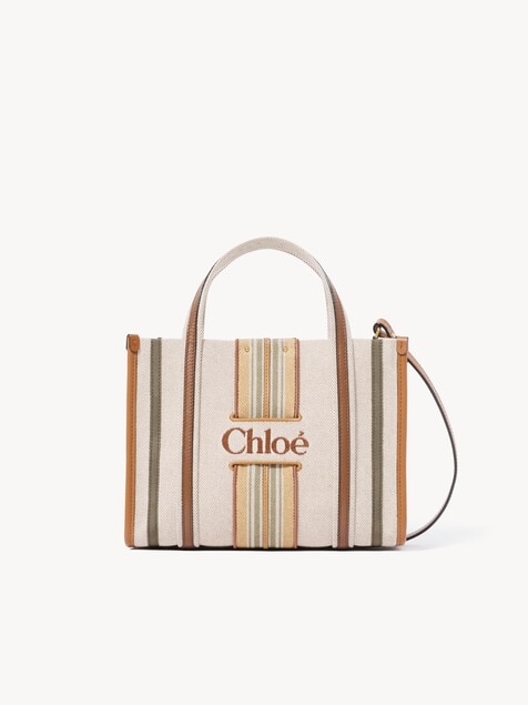 Bolso tote Woody Loop peque&ntilde;o de lona