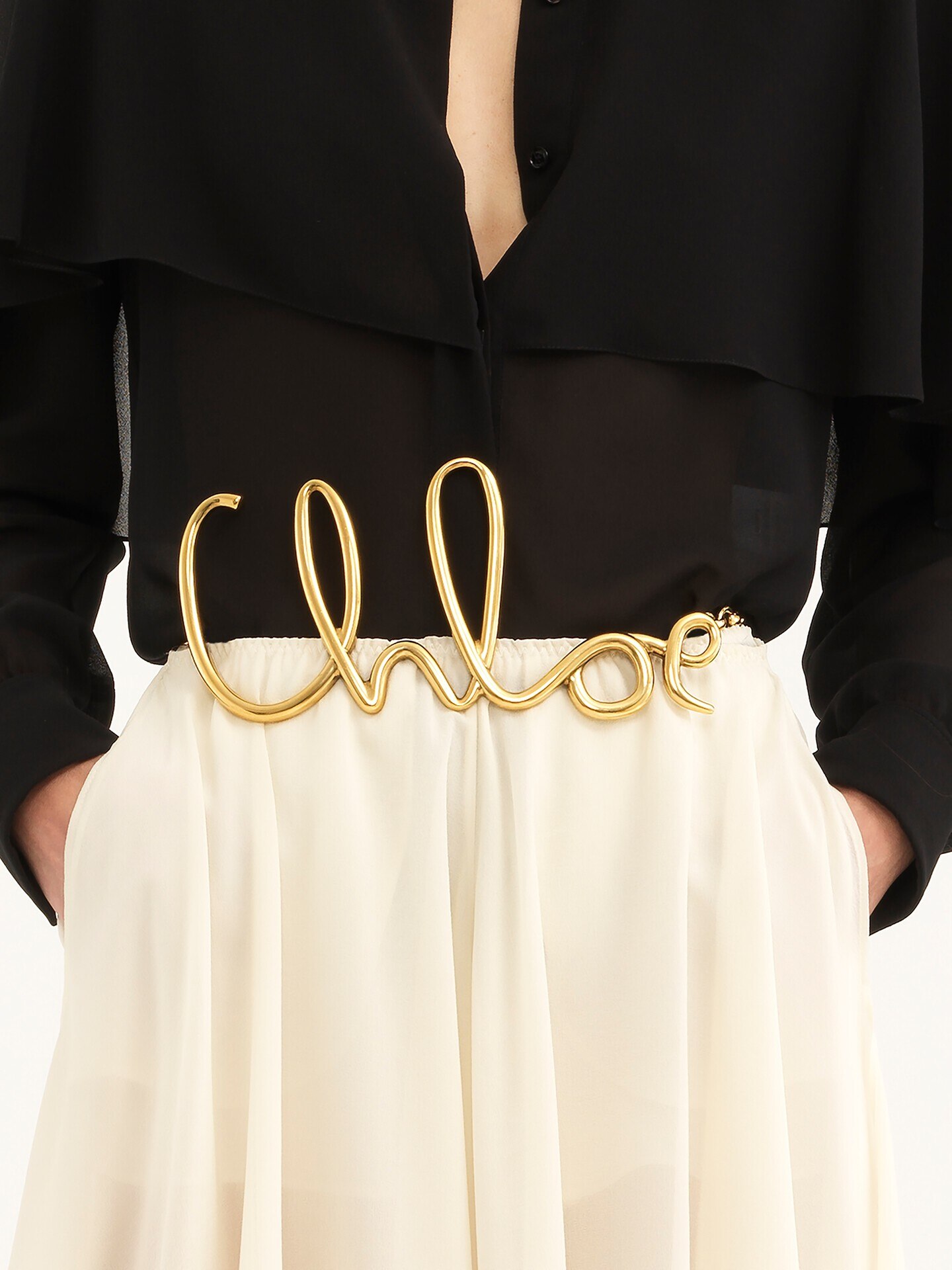 The Chloé Iconic large belt - 3