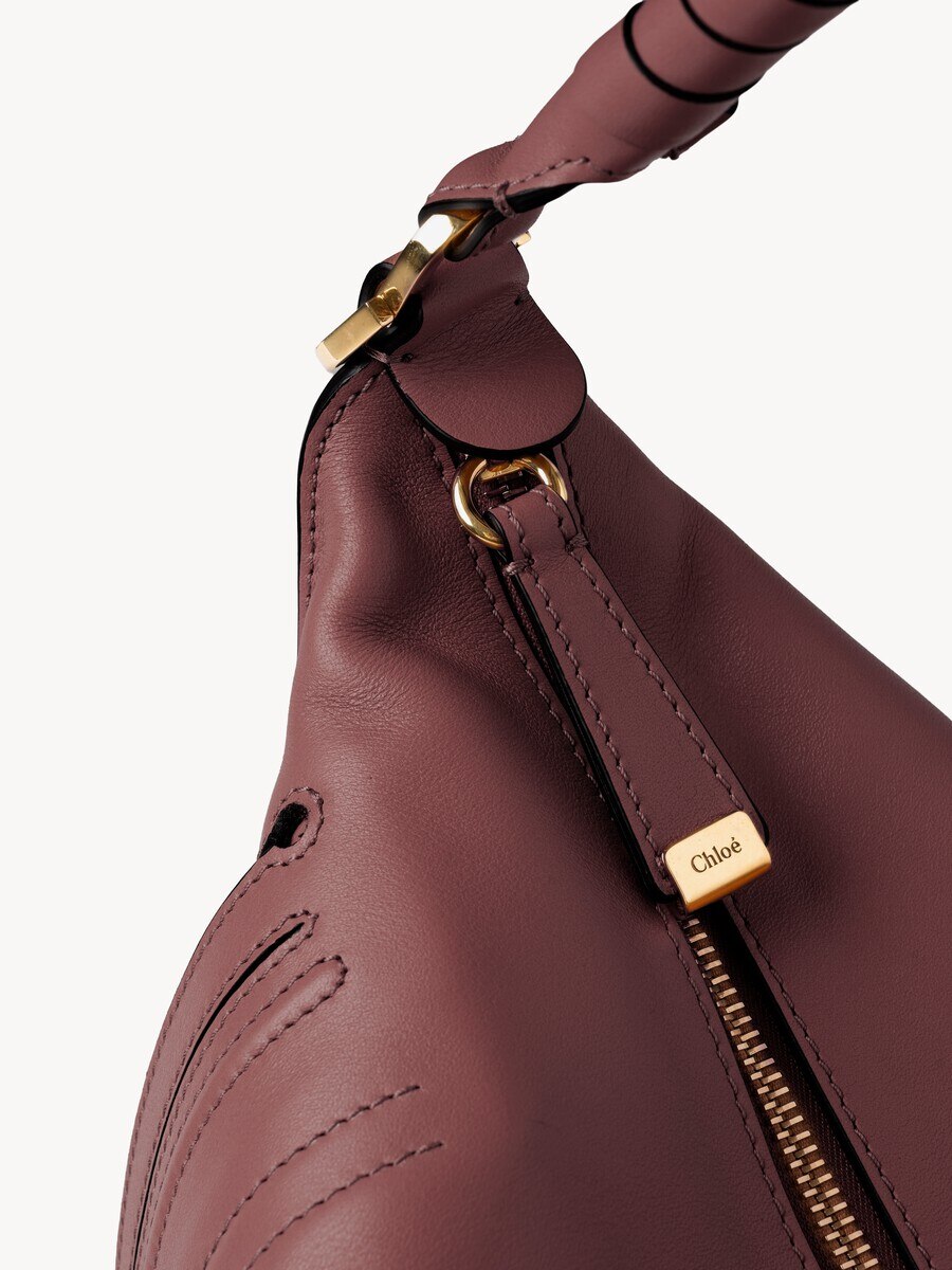 Small Marcie shoulder bag in soft leather - 8