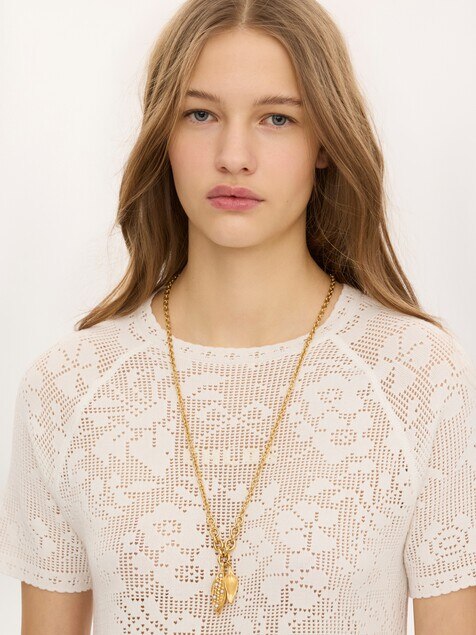Collar con colgante Chlo&eacute; Corn