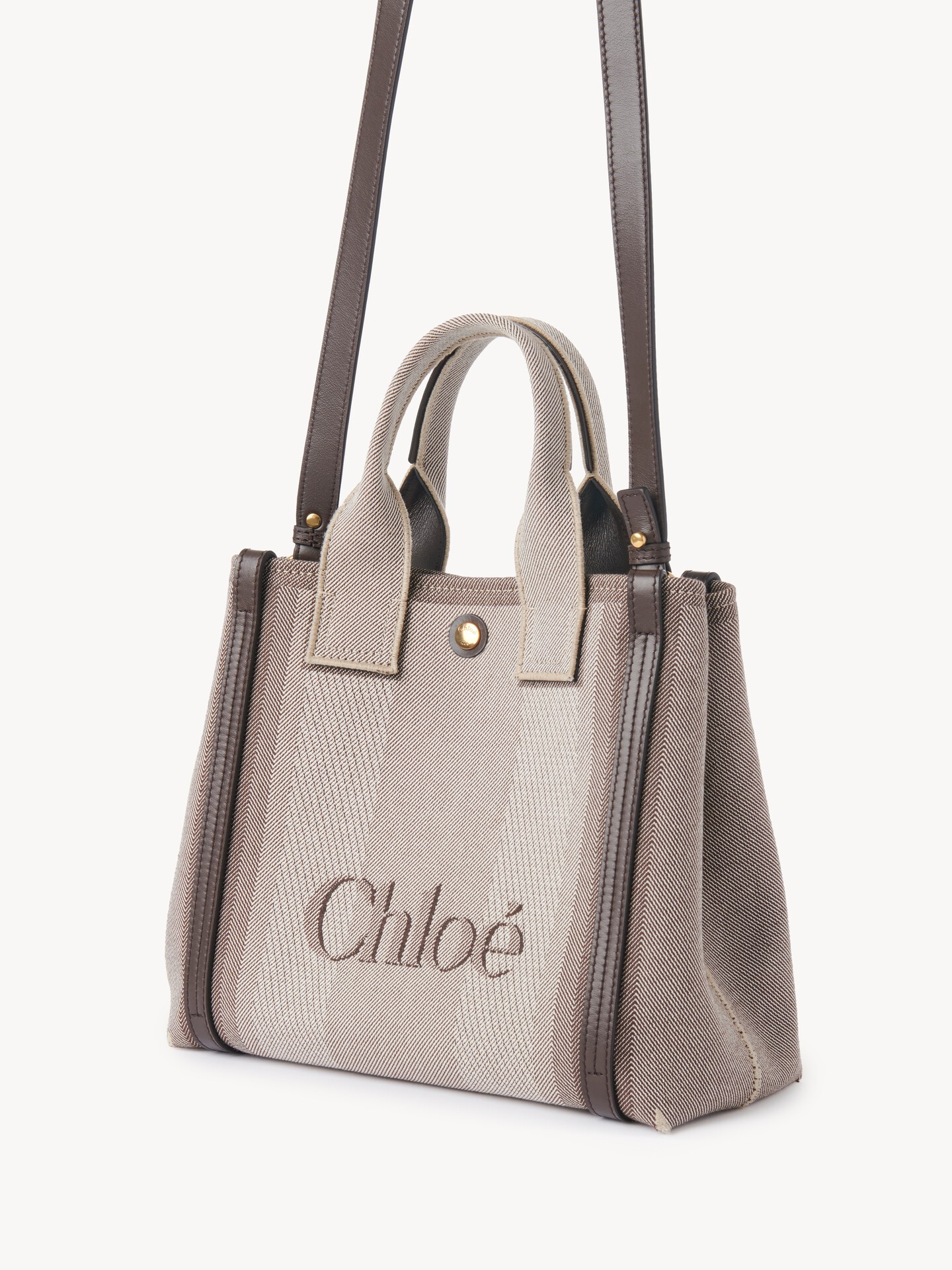 Small Chlo&eacute; Carry tote bag in canvas - 6