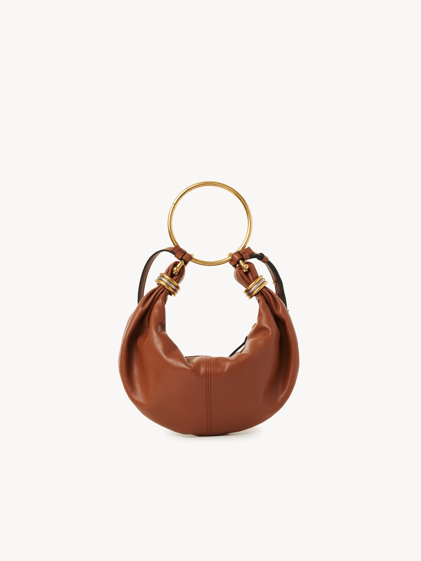 Bolso hobo Bracelet peque&ntilde;o de cuero granulado - 4