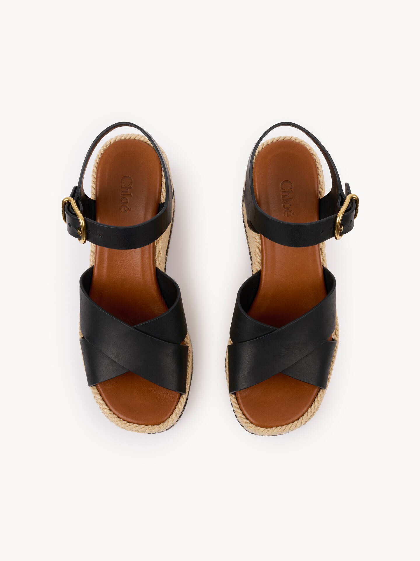 Chlo&eacute; Sand wedge sandal - 4