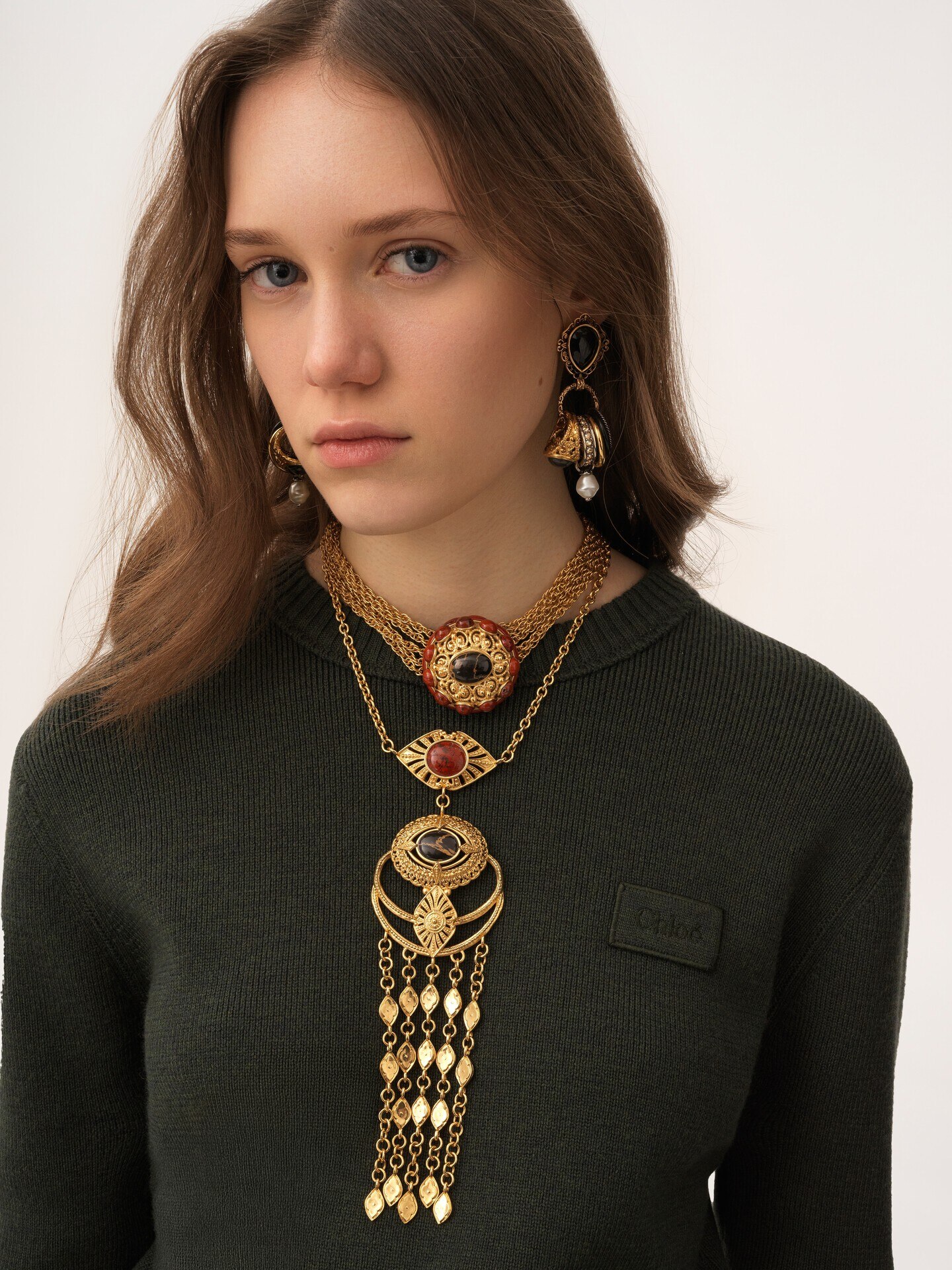 Logo sweater in a merino wool knit - 7