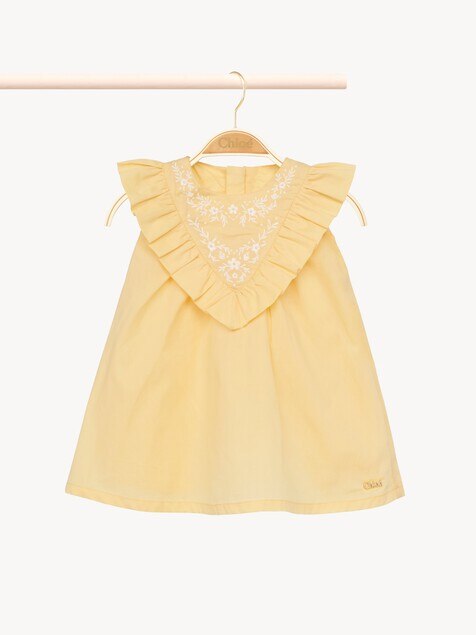 Set de regalo para beb&eacute;: vestido de ceremonia y bombachos