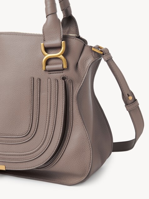 Small Marcie bag in grained leather