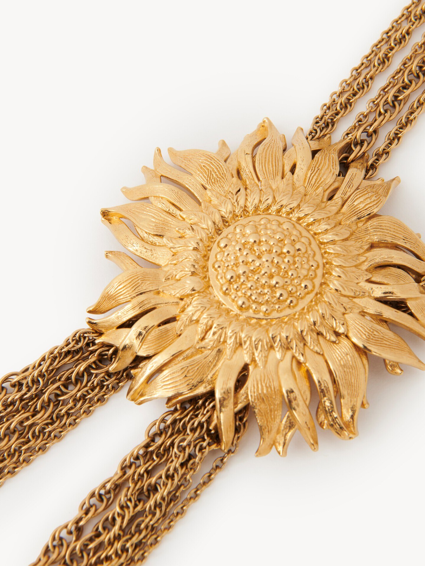 The Chlo&eacute; Sunflower necklace - 4