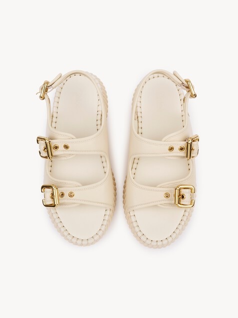 Sandalias con cu&ntilde;a Nama