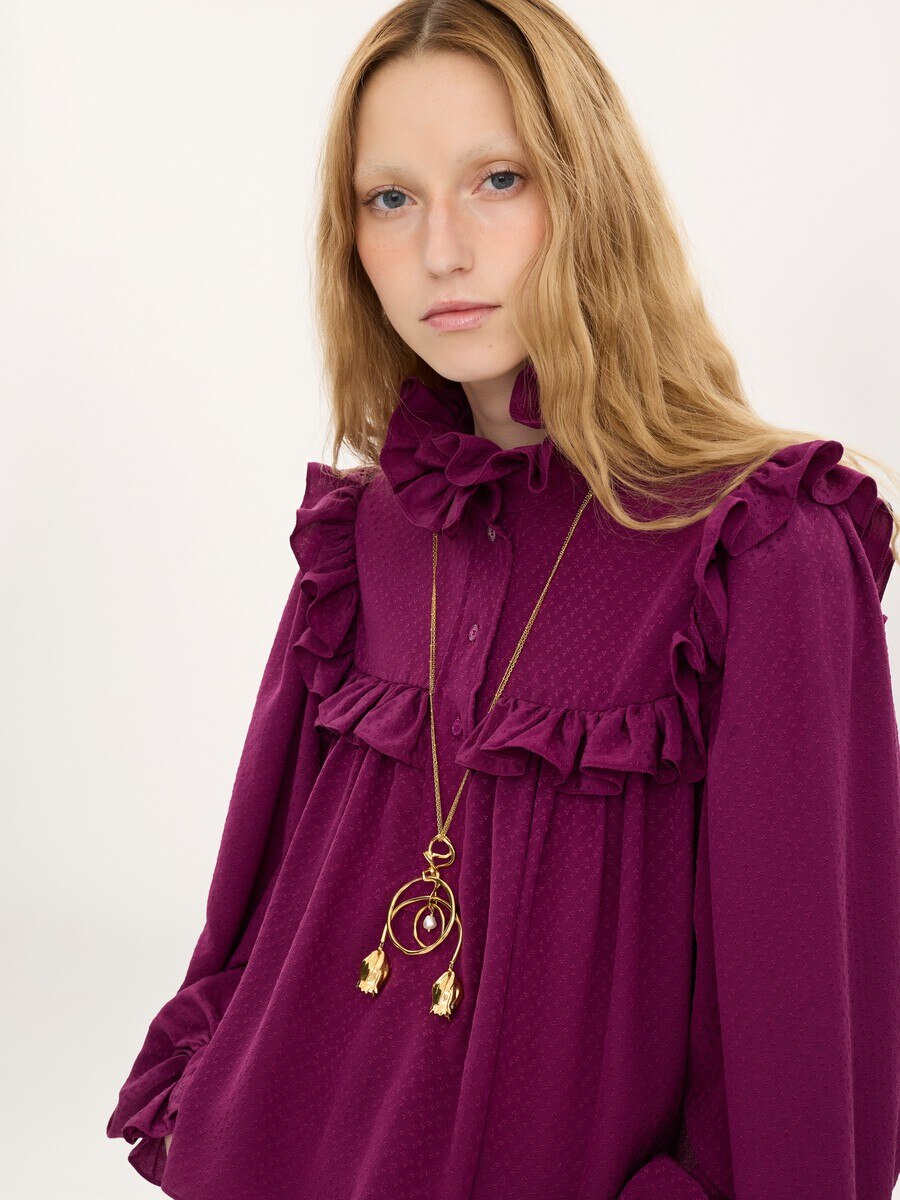 The Chlo&eacute; Tulip pendant necklace - 3