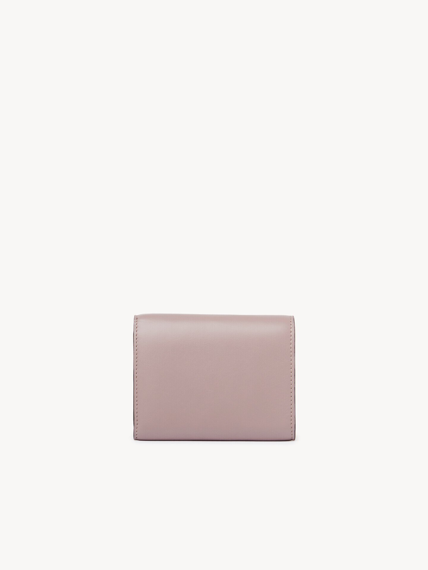 Small Chloé Iconic tri-fold with coin pocket in shiny leather - 4