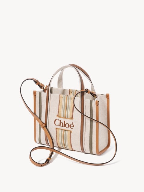 Bolso tote Woody Loop peque&ntilde;o de lona