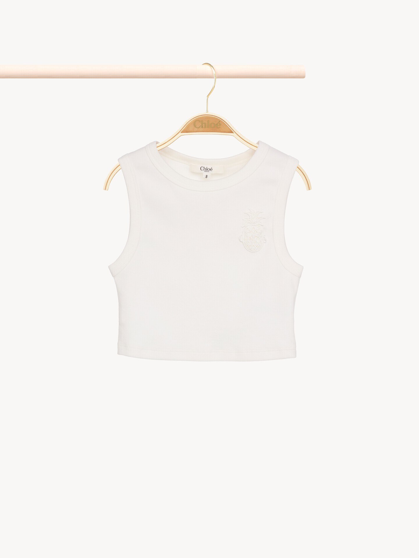 Top de tirantes cropped infantil - 2