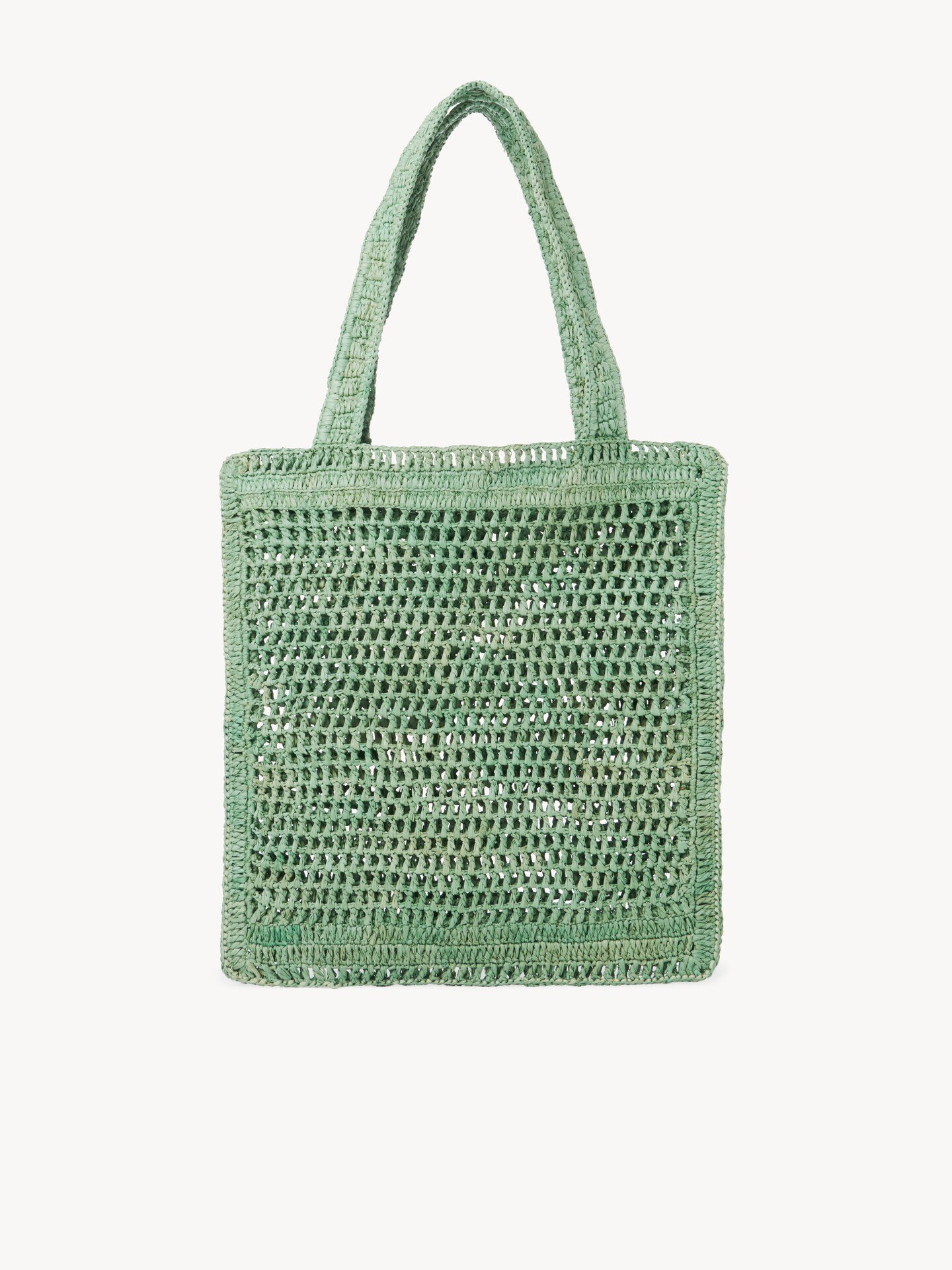 Bolso tote Summer Banana de rafia - 5