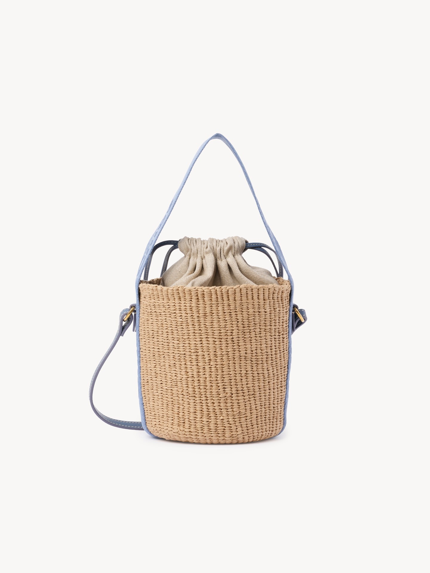 Small Woody basket in natural fibers - 7