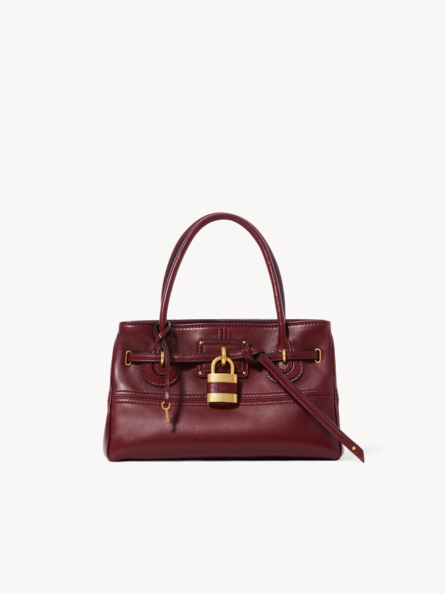 Small Paddington Sling top handle bag in soft leather - 2