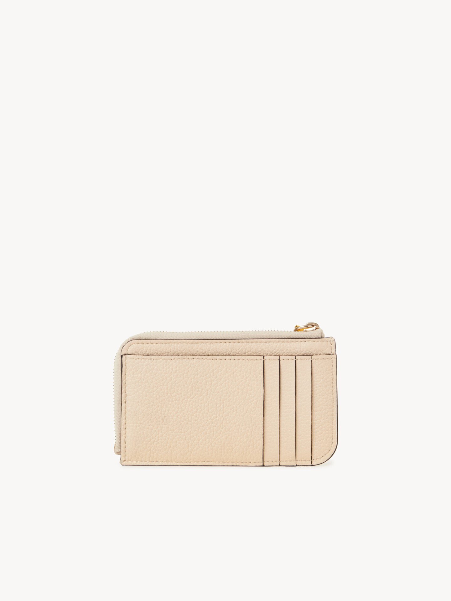 Cartera Alphabet de cuero granulado - 4