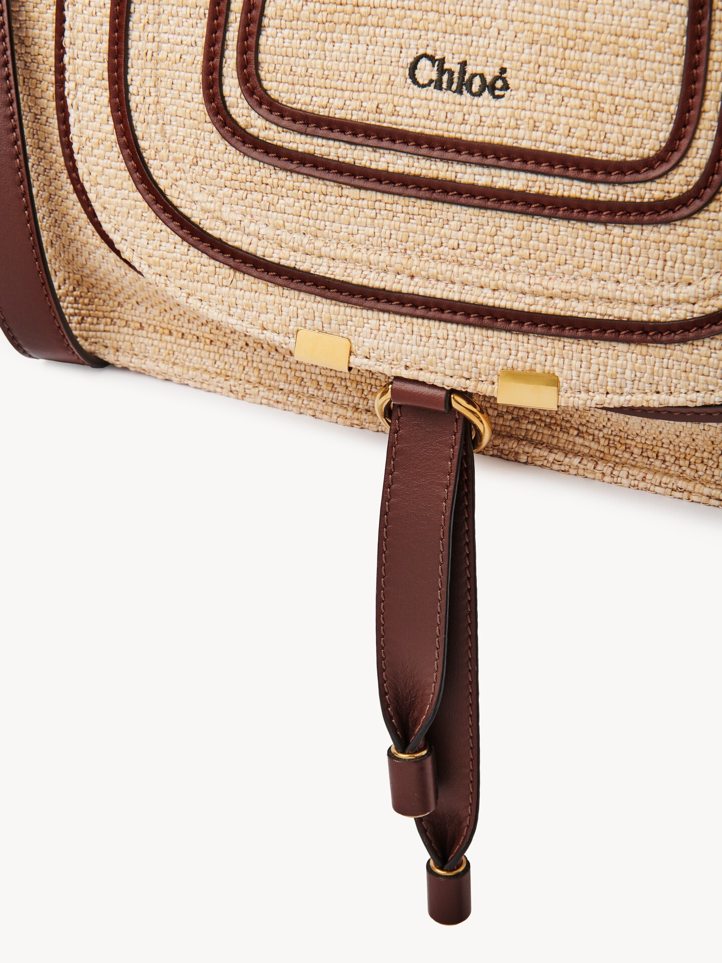 Bolso peque&ntilde;o Marcie de fibras de efecto rafia - 9