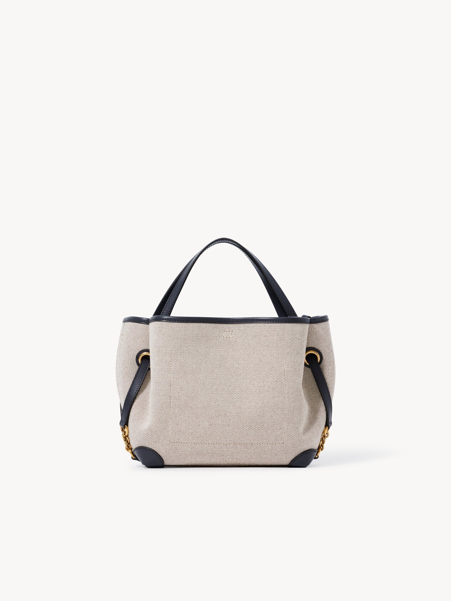 Bolso de doble asa Chlo&eacute; Clover peque&ntilde;o de lona - 5